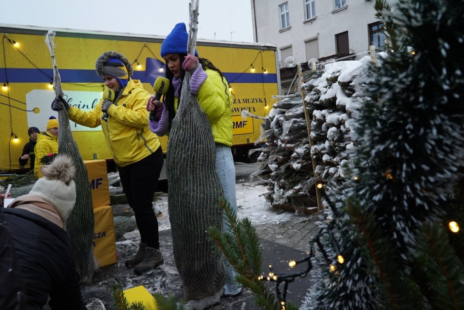 "Choinki po choinkę od RMF FM" w Inowrocławiu /Kuba Katarzyński /RMF FM
