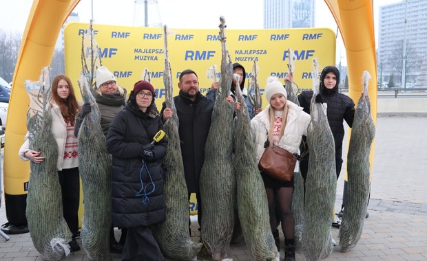 "Choinki pod choinkę od RMF FM i Małopolski" rozdane także w Katowicach!