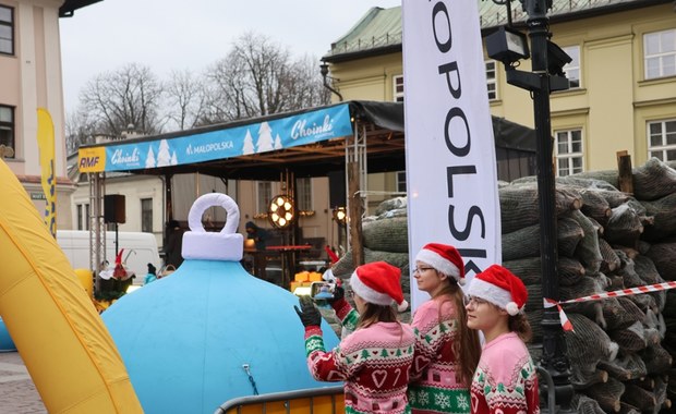 "Choinki pod choinkę od RMF FM i Małopolski". Wielki finał akcji w Krakowie