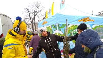 Choinki pod choinkę od RMF FM! Kielczanie z tysiącem drzewek