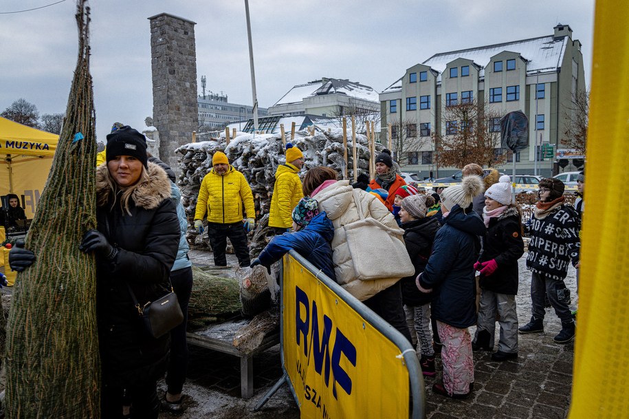 "Choinki pod choinkę od RMF FM" /Michał Dukaczewski /RMF FM