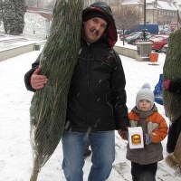 Choinkowy konwój RMF dotarł do Lublina