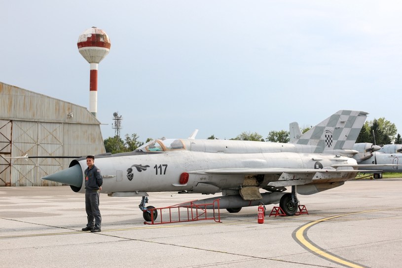 Chorwaci mają w linii jeszcze 12 MiG-ów-21 /Luka Stanzl/PIXSELL /East News