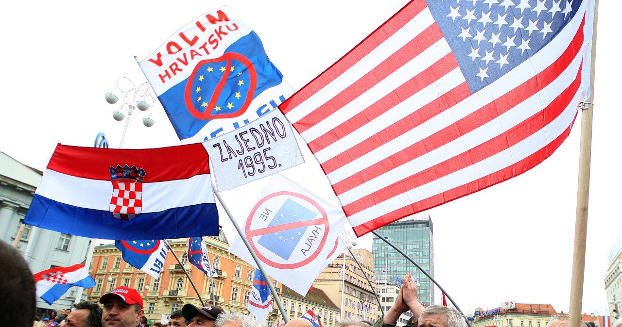 Chorwaci protestowali przeciwko skazaniu Gotoviny i Markacza
