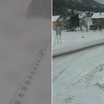 Chorwacja pod śniegiem. Zablokowane drogi prowadzące do Dalmacji