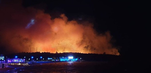Chorwacja: Pożar na wyspie Pag. Ewakuowano 10 tys. osób /Karolina Górny /Gorąca Linia RMF FM