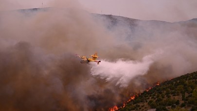 Chorwacja: Wielki pożar w pobliżu popularnego kurortu. Są ranni