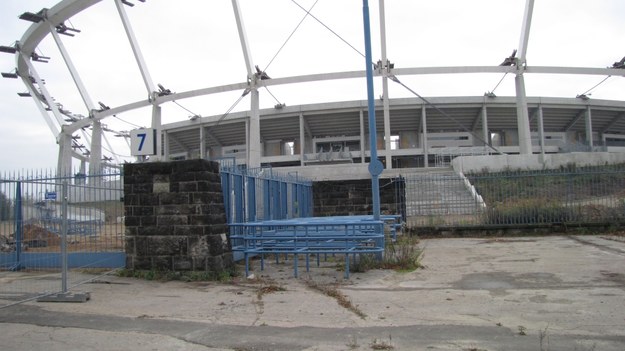 Chorzowski stadion wciąż jest remontowany /Anna Kropaczek /RMF FM