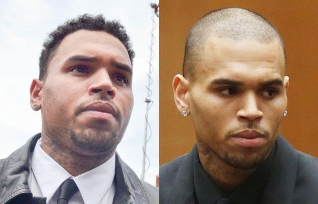 Chris Brown dziś (fot. Kris Connor) i kilka miesięcy temu (fot. Frederick M. Brown) /Getty Images
