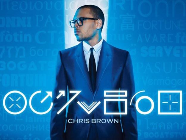 Chris Brown na okładce albumu "Fortune" /