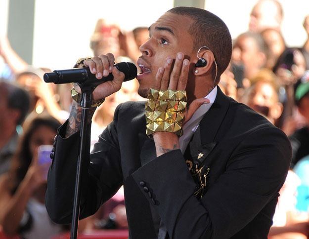 Chris Brown nie ma respektu dla sąsiadów fot. Stephen Lovekin /Getty Images/Flash Press Media