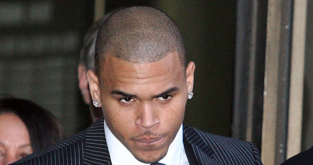 Chris Brown po ogłoszeniu wyroku, fot. Frazer Harrison &nbsp; /Getty Images/Flash Press Media