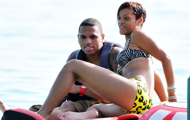 Chris Brown, Rihanna &nbsp; /Splashnews