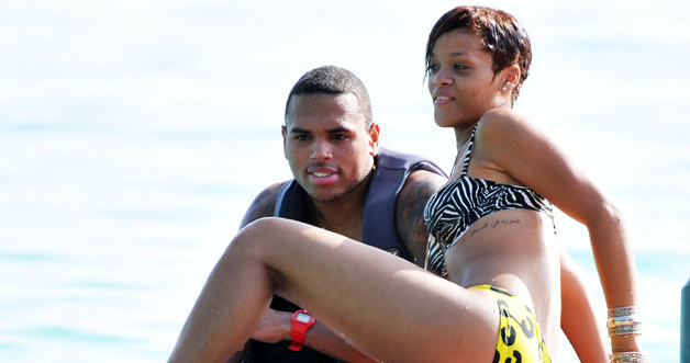 Chris Brown, Rihanna &nbsp; /Splashnews