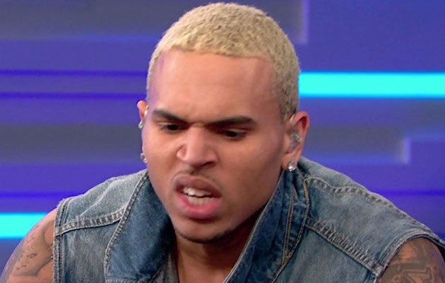 Chris Brown w "Good Morning America" &nbsp; /Splashnews