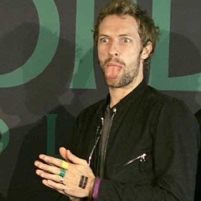 Chris "Dowcipniś" Martin (Coldplay) /arch. AFP