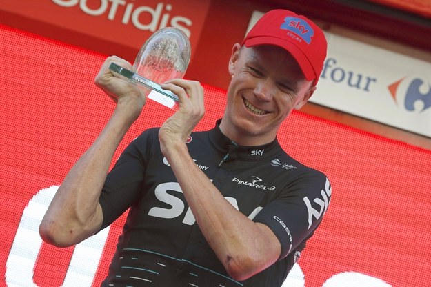 Chris Froome /JAVIER LIZON/EFE /PAP/EPA