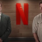 Chris Hemsworth i Arnold Schwarzenegger spotkali się w... windzie! Promują Netfliksa, w tym "Tyler Rake 2"