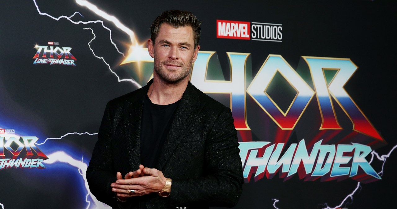 Chris Hemsworth na premierze filmu "Thor: Miłość i grom" /Don Arnold/WireImage /Getty Images