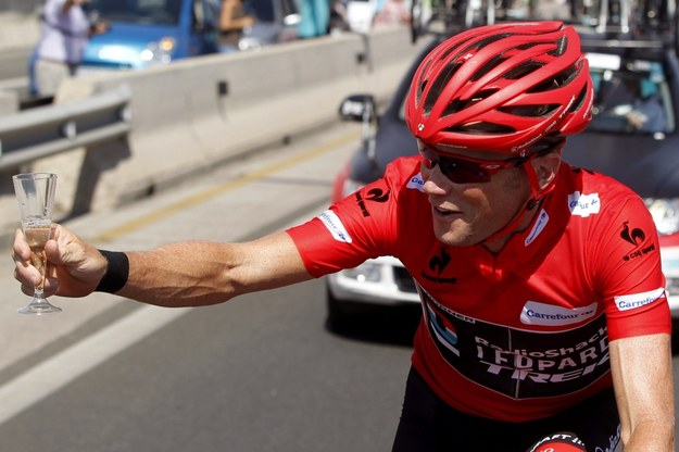 Chris Horner, zeszłoroczny zwycięzca Vuelta Espana / 	JAVIER LIZON    /PAP/EPA