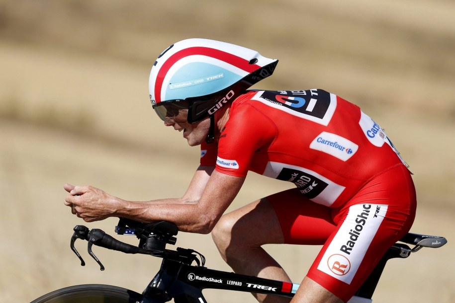 Chris Horner został ranny w wypadku podczas treningu we Włoszech /AVIER LIZON  /PAP/EPA