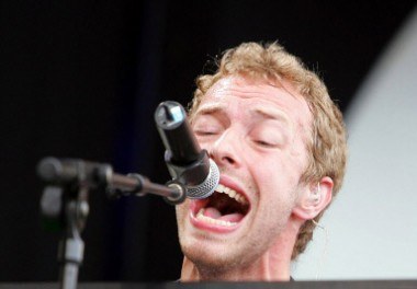 Chris Martin (Coldplay) /AFP
