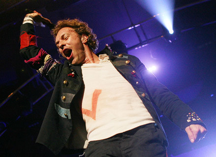 Chris Martin, wokalista Coldplay - fot. Scott Gries /Getty Images/Flash Press Media