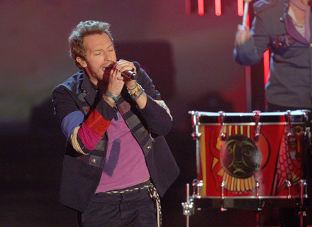 Chris Martin, wokalista Coldplay /Getty Images/Flash Press Media