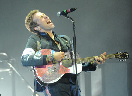 Chris Martin z Coldplay - fot. Samir Hussein /Getty Images/Flash Press Media
