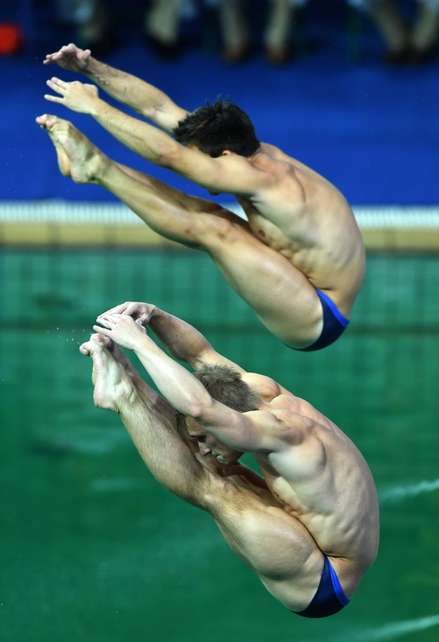 Chris Mears i Jack Laugher /BERND THISSEN /PAP/EPA