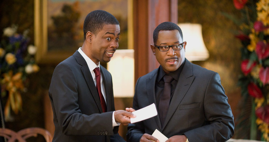 Chris Rock i Martin Lawrence w filmie "Zgon na pogrzebie" (2010) /materiały dystrybutora