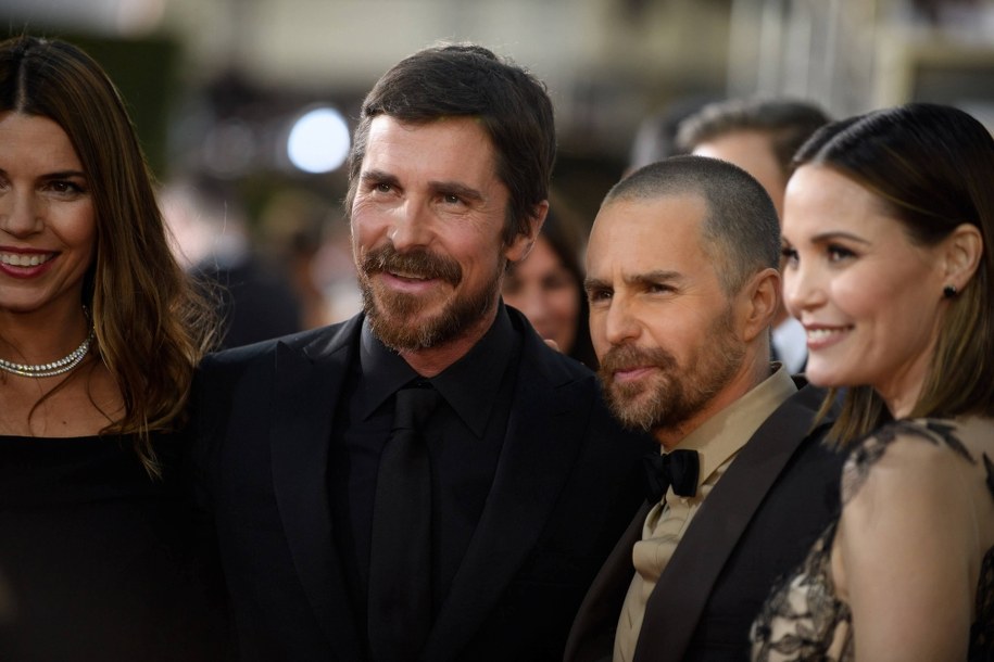 Christian Bale i Sam Rockwell /HFPA/ JRC Photo Library / PictureLux /PAP/Photoshot