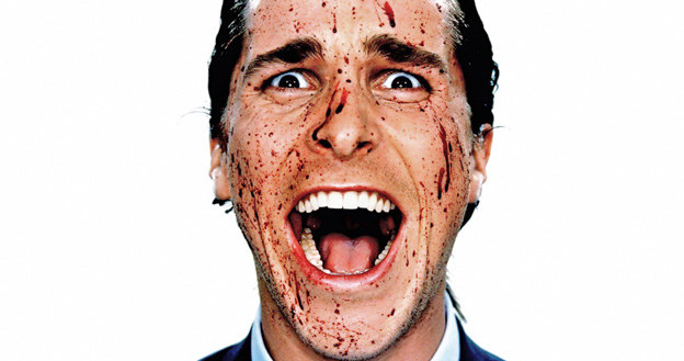 Christian Bale jako Patrick Bateman w filmowej wersji "American Psycho" /materiały prasowe