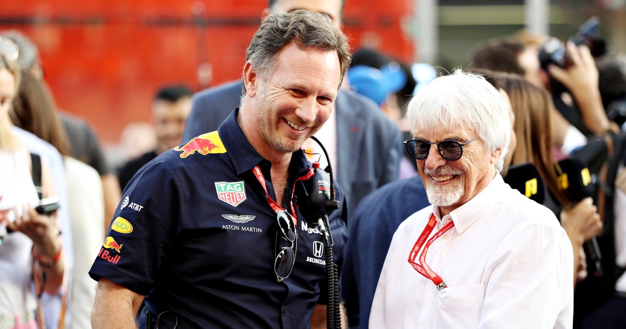 Christian Horner i Bernie Ecclestone /Getty Images