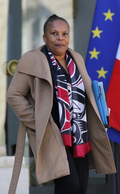 Christiane Taubira /PAP/EPA/YOAN VALAT /PAP/EPA