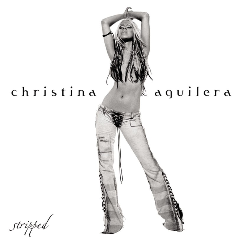 Christina Aguilera na okładce "Stripped" /