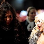 Christina Aguilera na premierze filmu "Burlesque"