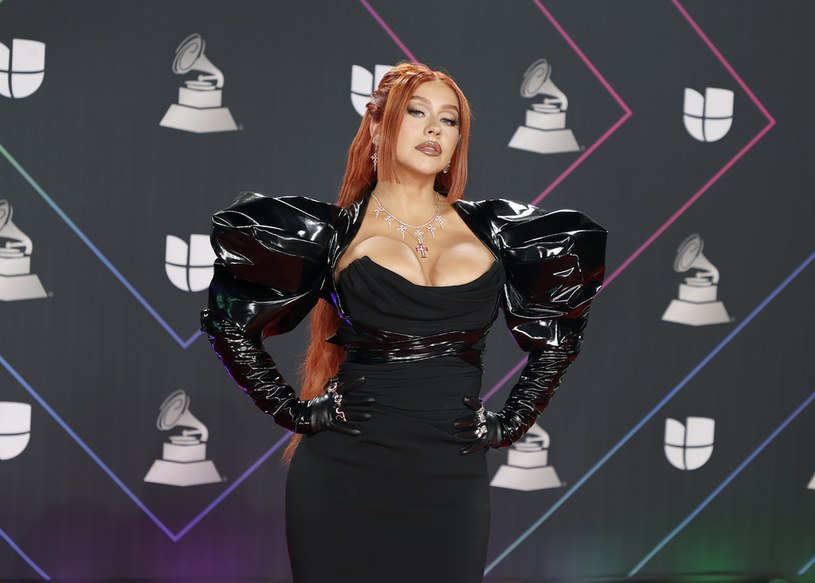 Christina Aguilera podczas rozdania Latin Grammy /Arturo Holmes /Getty Images