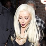 Christina Aguilera w peruce na imprezie!