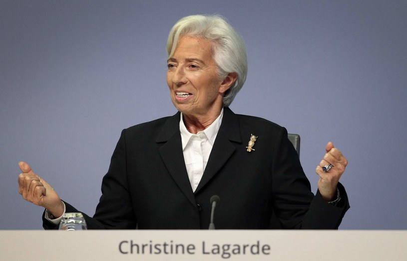 Christine Lagarde obawia się o banki /AFP