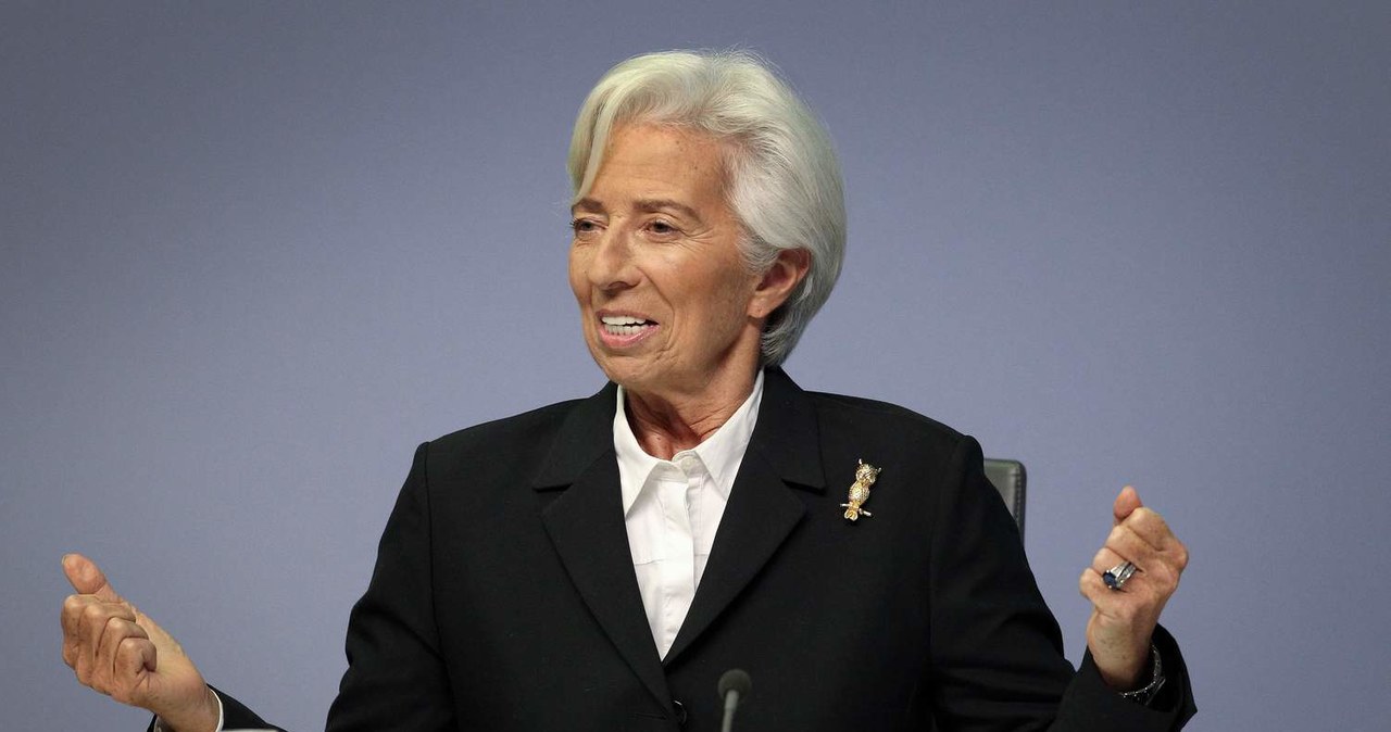 Christine Lagarde obawia się o banki /AFP