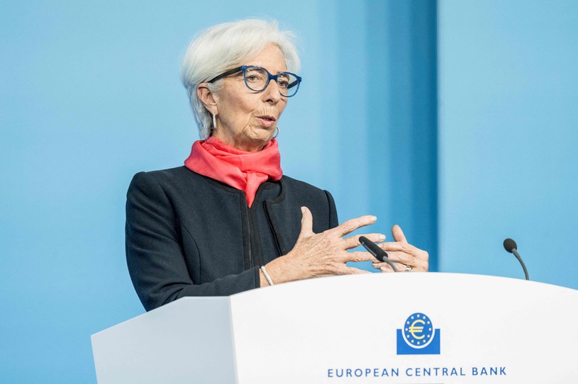 Christine Lagarde, prezes Europejskiego Banku Centralnego /AFP