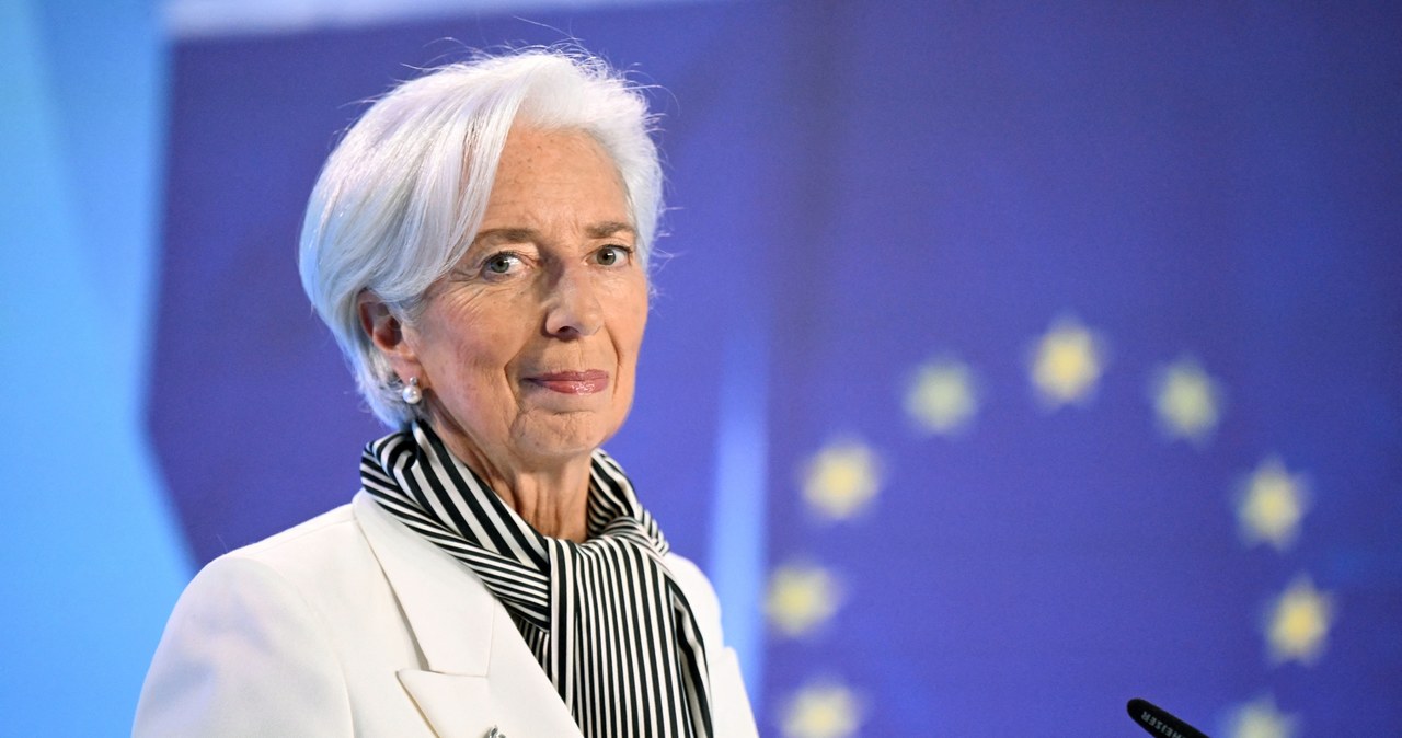 Christine Lagarde, prezes Europejskiego Banku Centralnego /Kirill Kudryavtsev /AFP