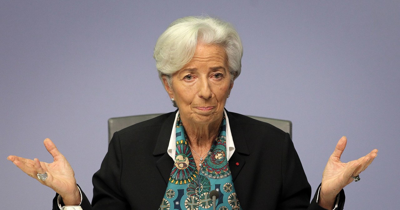 Christine Lagarde, szefowa EBC /AFP