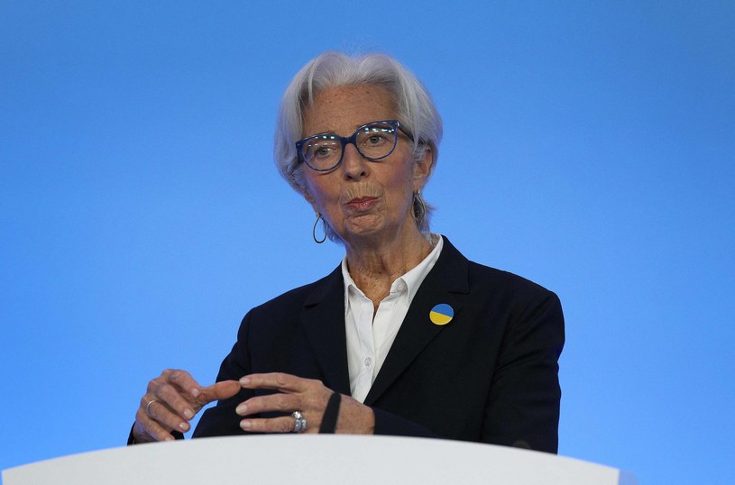 Christine Lagarde, szefowa EBC /DANIEL ROLAND /AFP