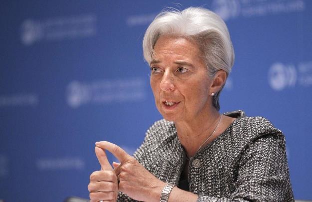 Christine Lagarde, szefowa MFW ostrzega przed lekceważeniem zagrożenia /AFP