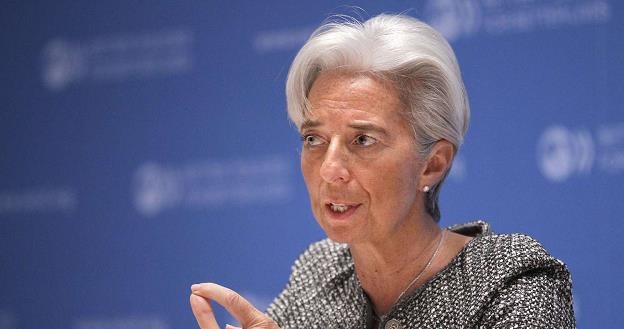 Christine Lagarde, szefowa MFW ostrzega przed lekceważeniem zagrożenia /AFP