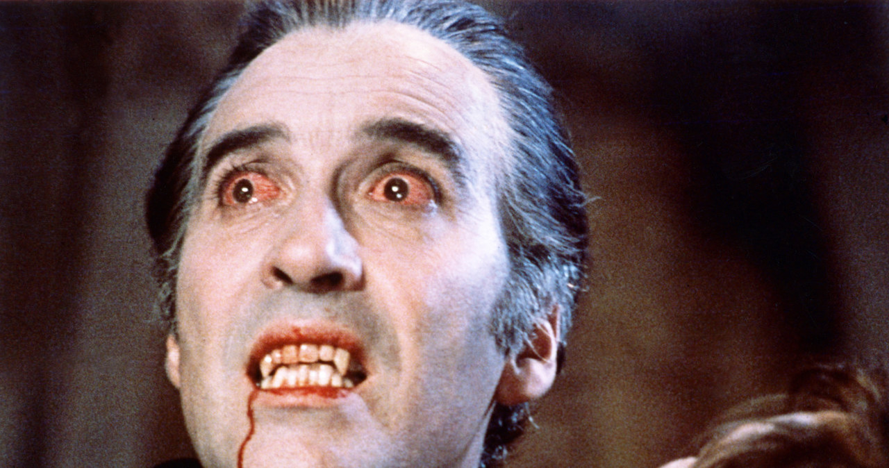 Christopher Lee jako Dracula (1958) /Silver Screen Collection /Getty Images