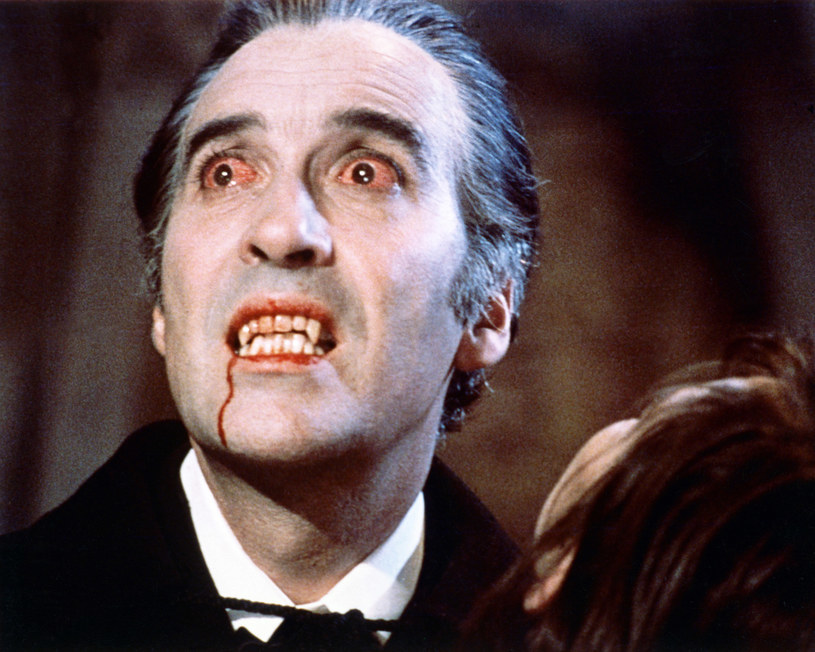 Christopher Lee jako Dracula /Silver Screen Collection /Getty Images