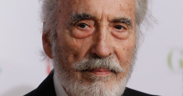 Christopher Lee specjalizuje się nie tylko w mocnych wrażeniach, ale i brzmieniach /fot. Sean Gallup /Getty Images/Flash Press Media